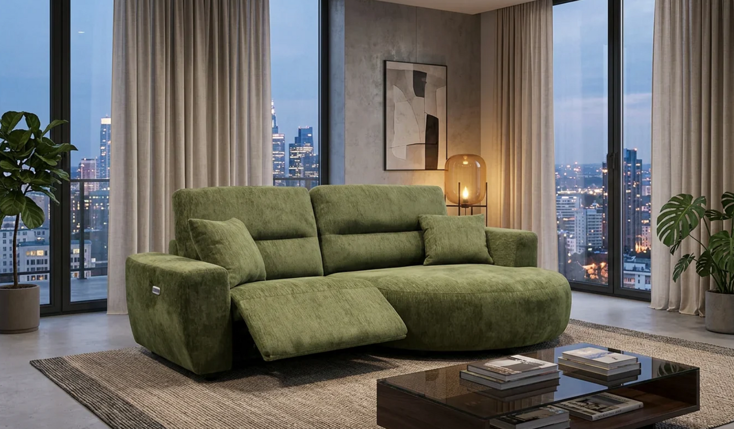Ember Electric Recliner Chaise Lounge - Left or Right Hand Chaise