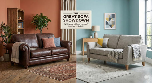 Leather vs. Fabric: The Great Sofa Showdown