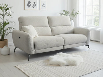 Sorrento Electric Recliner  3 Seater Sofa - Modern Fabric Comfort