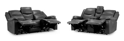 Harald  Electric Recliner Sofa Set: Luxurious 3+2 Seater for Ultimate Comfort