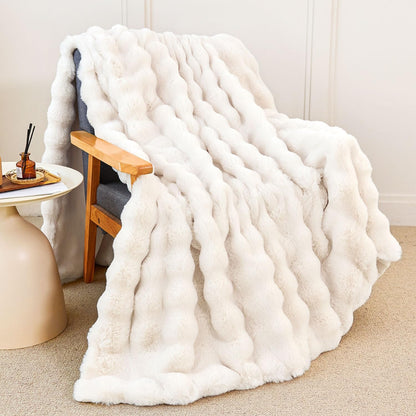 Luxury Faux Fur Throw Blanket