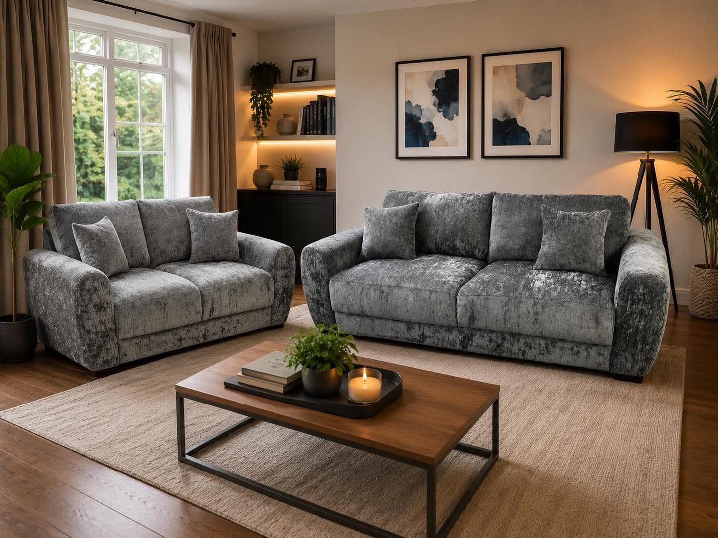 Giovanni 3 & 2 Seater Sofa Collection