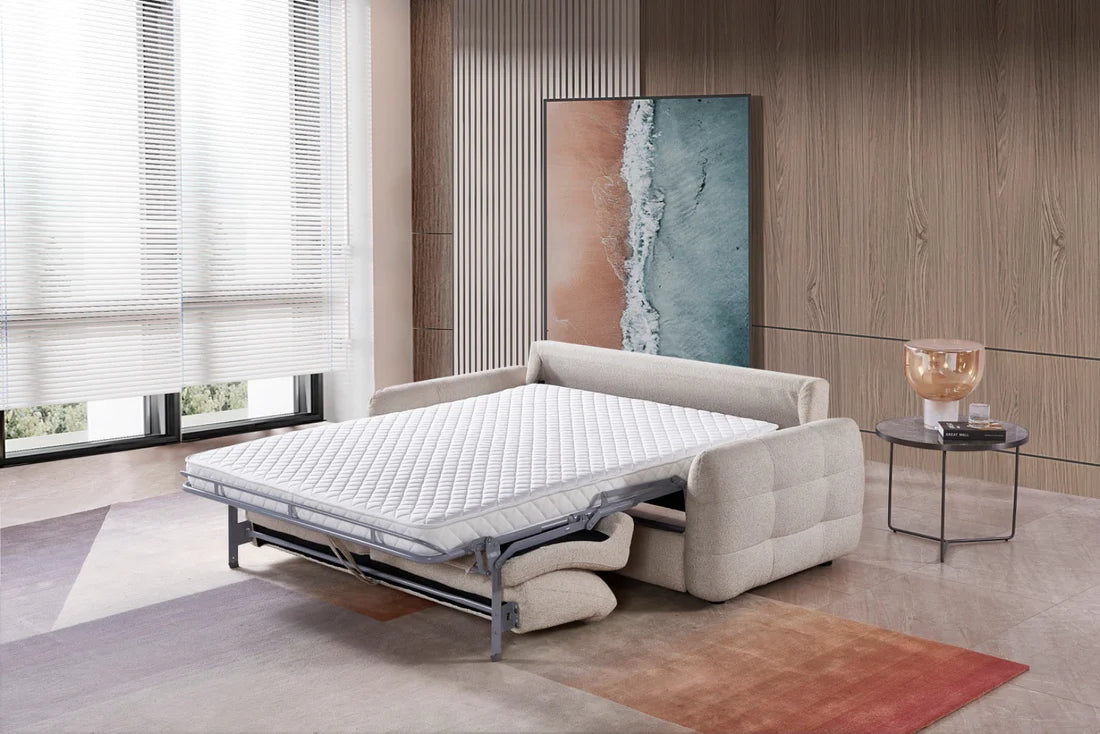 Athens Sofabed Grey 3 Seater