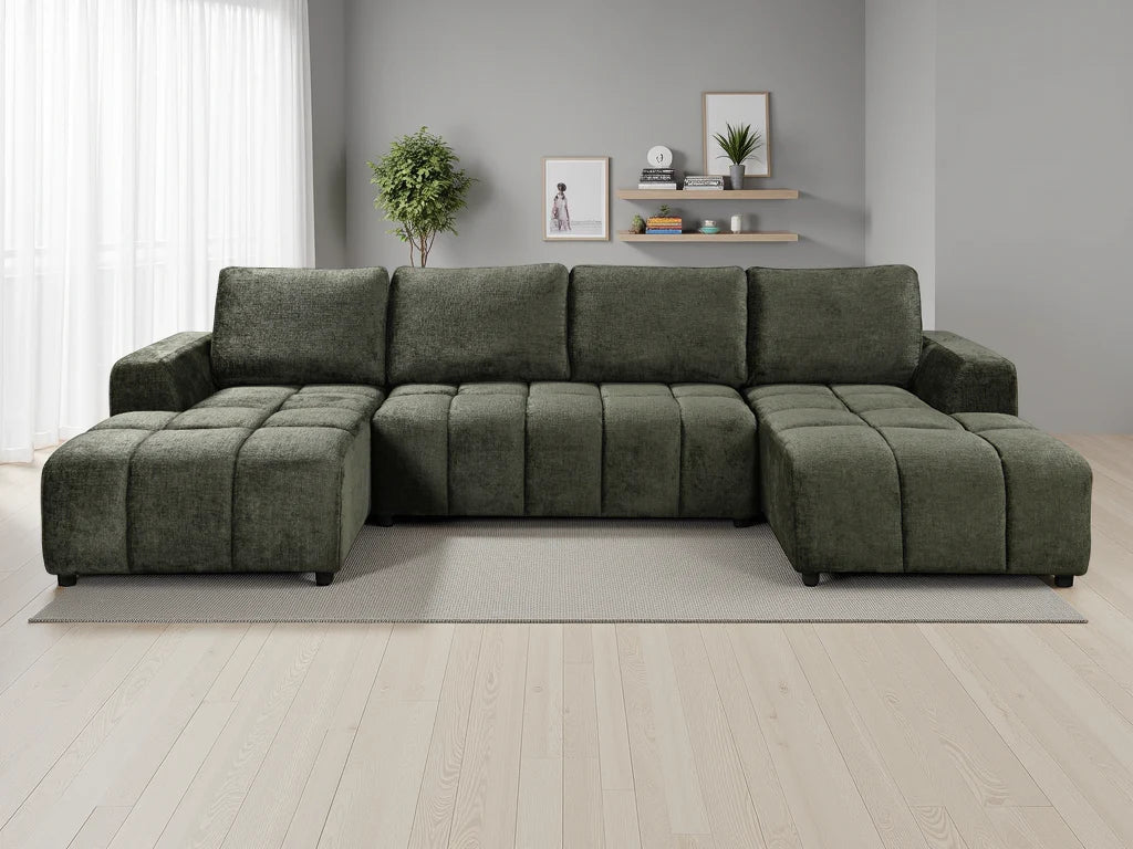Shanghai Luxury U Shape Corner Sofabed