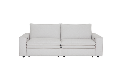 Florence Cloud Ivory Electric Recliner Sofa - Ultimate Comfort & Modern Style