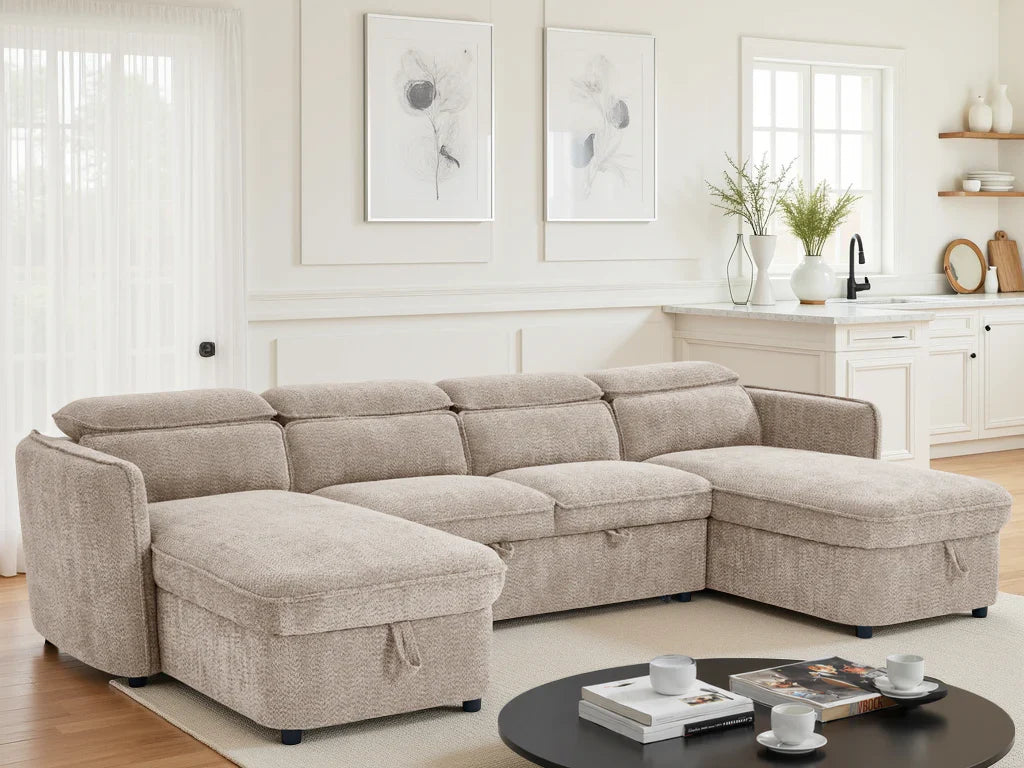Capri Sofabed U Shape Corner