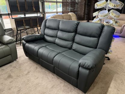Conrad Manual Recliner Sofa 3-Seater