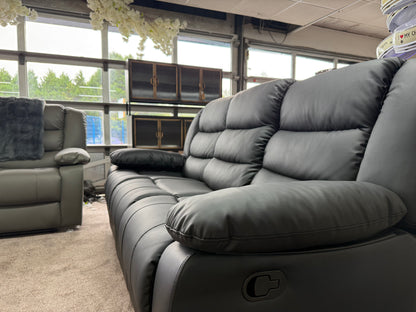 Conrad Manual Recliner Sofa 3-Seater