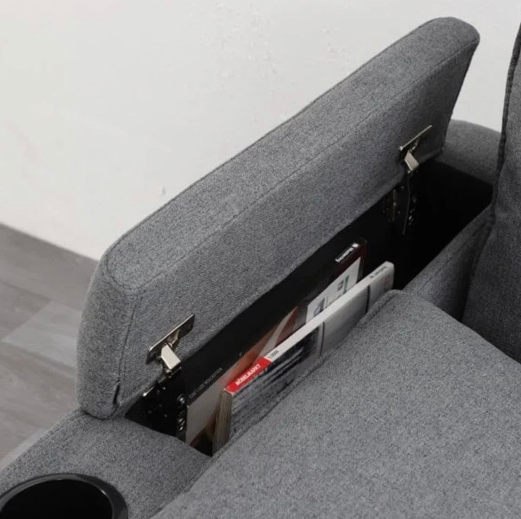 Francisco Grey Universal Corner Sofabed: Stylish, Comfortable, Versatile, Space-Saving Design