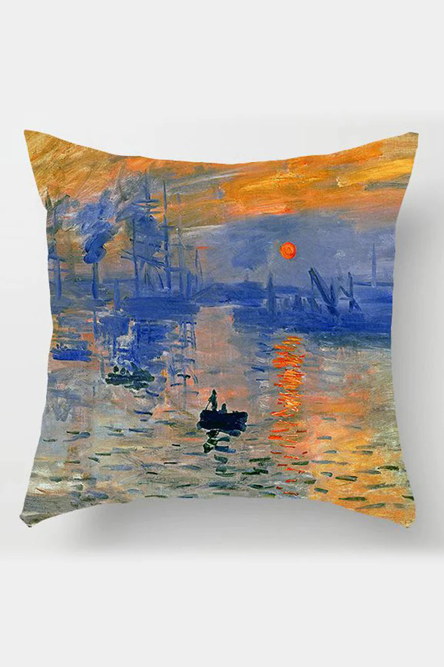 Claude Monet ‘Impression – Sunrise’ Cushion Cover