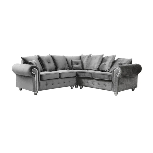 Kashmir 3 & 2 Seater Sofa in Plush Velvet