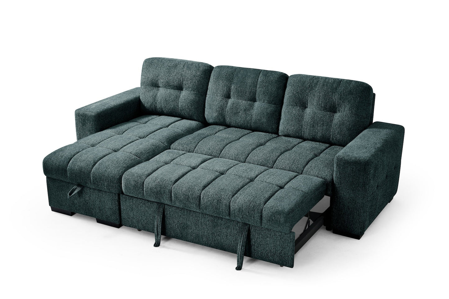Palermo Universal Blue Corner Sofabed: Stylish, Convertible, Comfortable Lounge Solution