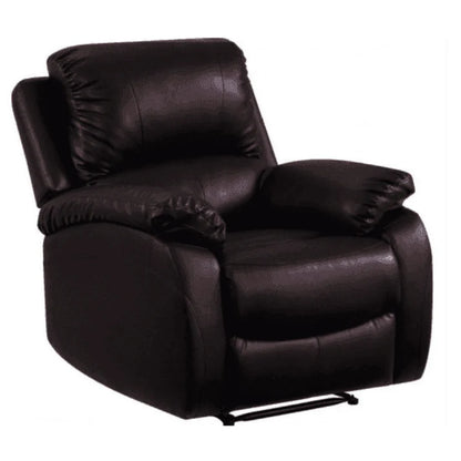 Roma Armchair Faux Leather Manual Recliner