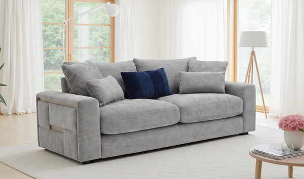 Jupiter Sofa Grey 3 Seater