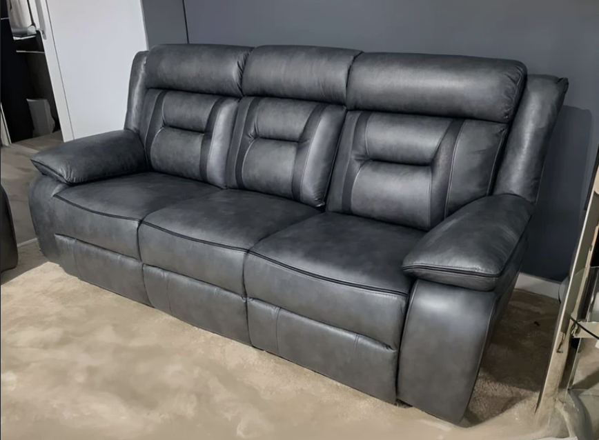 Nova Electric Recliner Leather Sofa 3+2 Seater