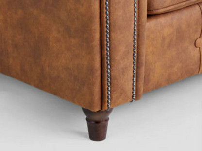Oakland Leather Sofa 3+2 Seater