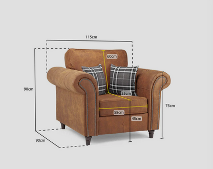 Oakland Leather Armchair