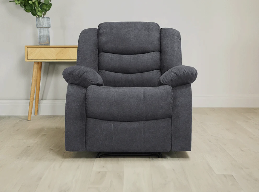 Roma Fabric Recliner Sofa Armchair