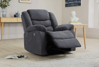 Roma Fabric Recliner Sofa Armchair