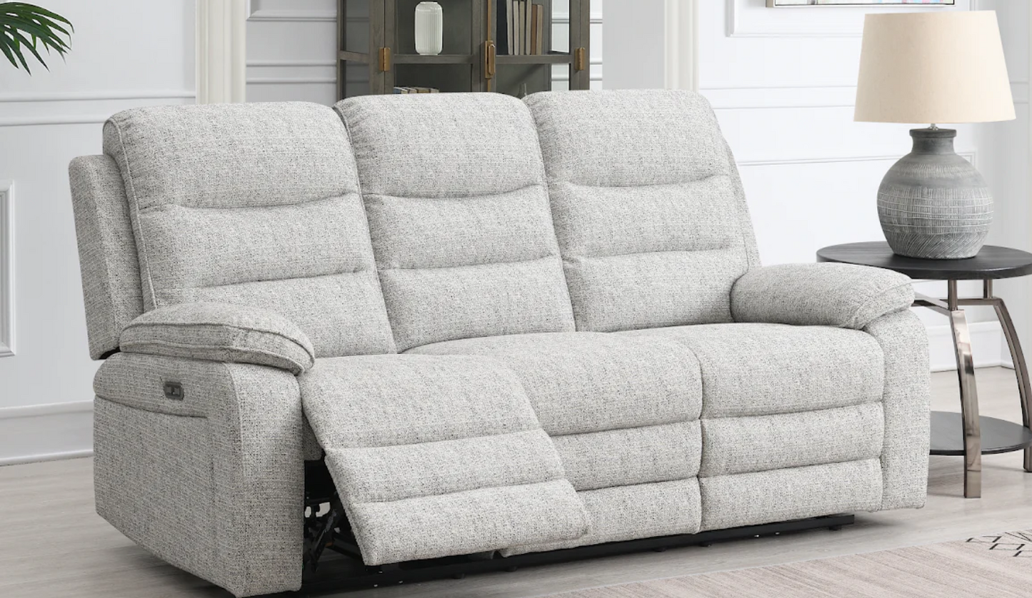 Henley 3-Seater Reclining Sofa with USB ports