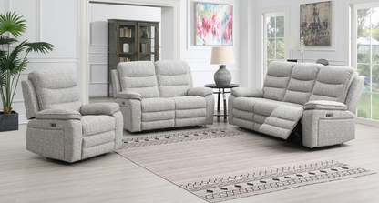 Henley 3, 2 & Chair Reclining Sofa Set with USB ports
