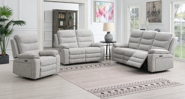 Henley 3, 2 & Chair Reclining Sofa Set with USB ports