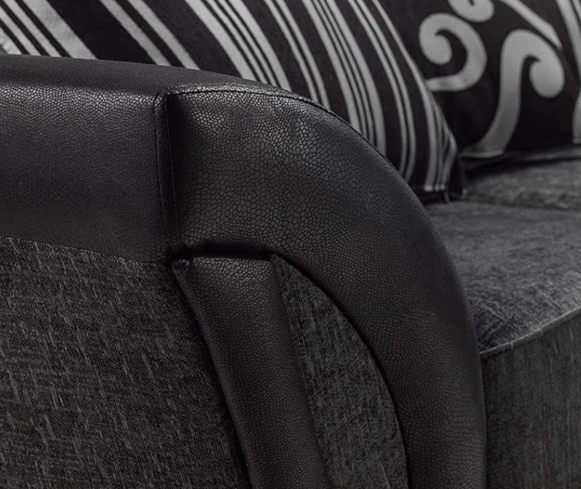 Shannon 3+2 Sofa Set in Chenille Fabric