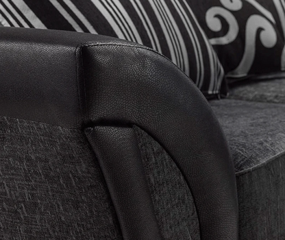 Shannon 3+2 Sofa Set in Chenille Fabric