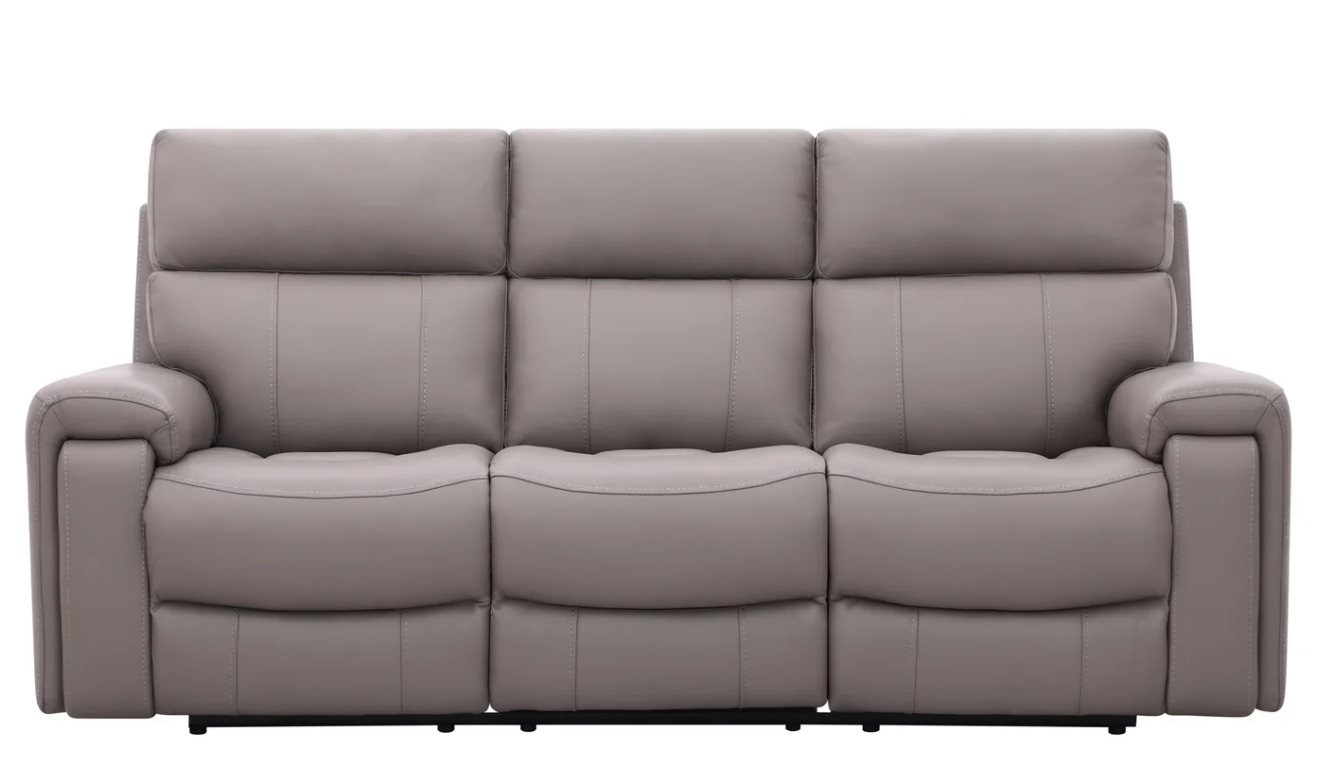 Utah Electric Reclining 3 & 2 Seater Sofa Set with Powered Headrests and USB A & C Ports