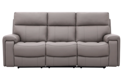 Utah Electric Reclining 3 & 2 Seater Sofa Set with Powered Headrests and USB A & C Ports