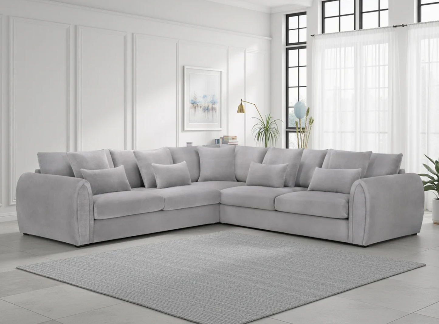 Mirabel Plush Velvet Large Corner