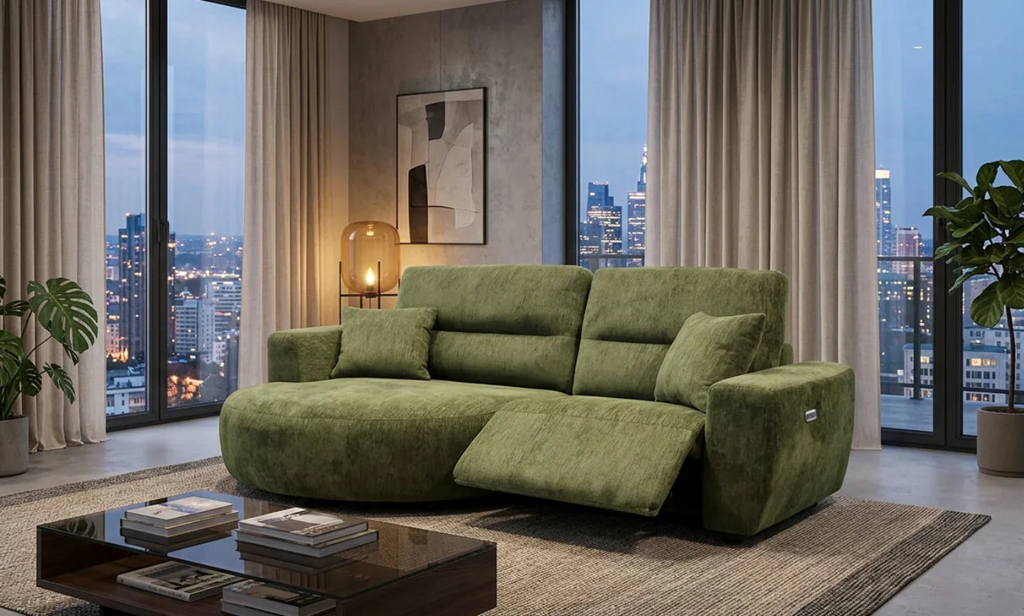 Ember Electric Recliner Chaise Lounge - Left or Right Hand Chaise