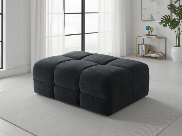 Jacob Ribbed Footstool