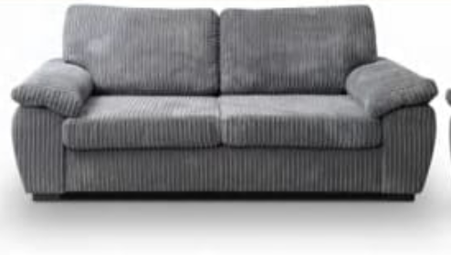 Alfie Jumbo Cord 3-Seater Sofa