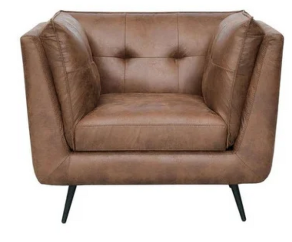 Melbourne Faux Leather Armchair