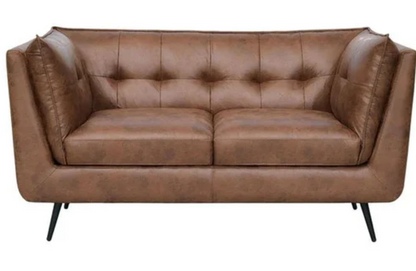 Allora 2-Seater Faux Leather Sofa