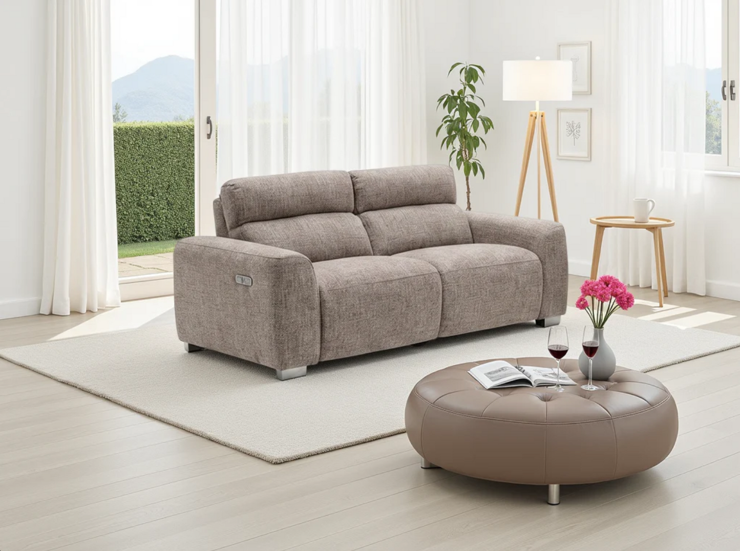 Rhegan 3-Seater Electric Recliner Sofa