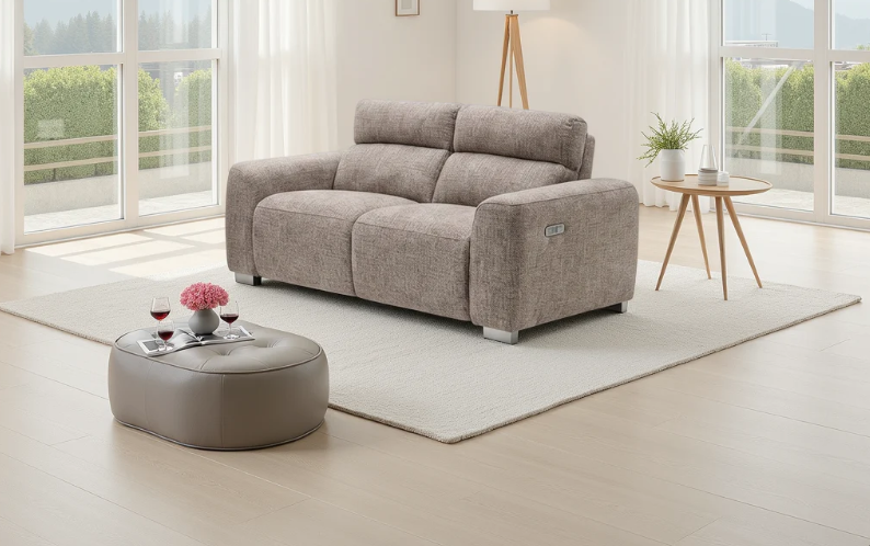 Rhegan 2-Seater Electric Recliner Sofa