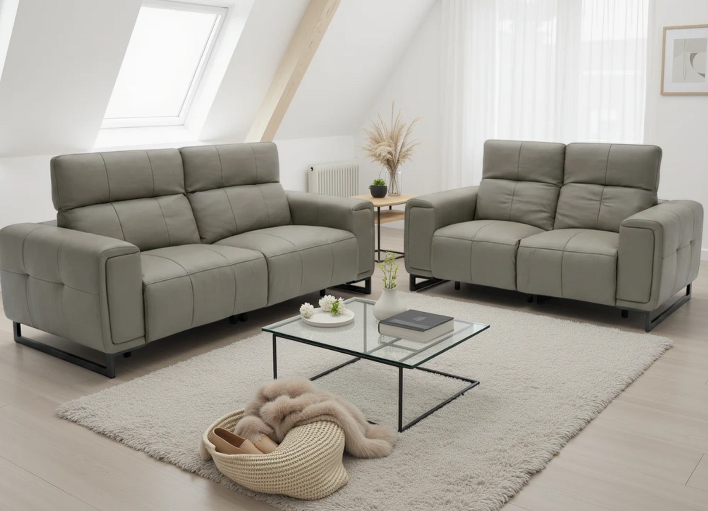 Phantom Electric Reclining 3 & 2-Seater Sofa Collection