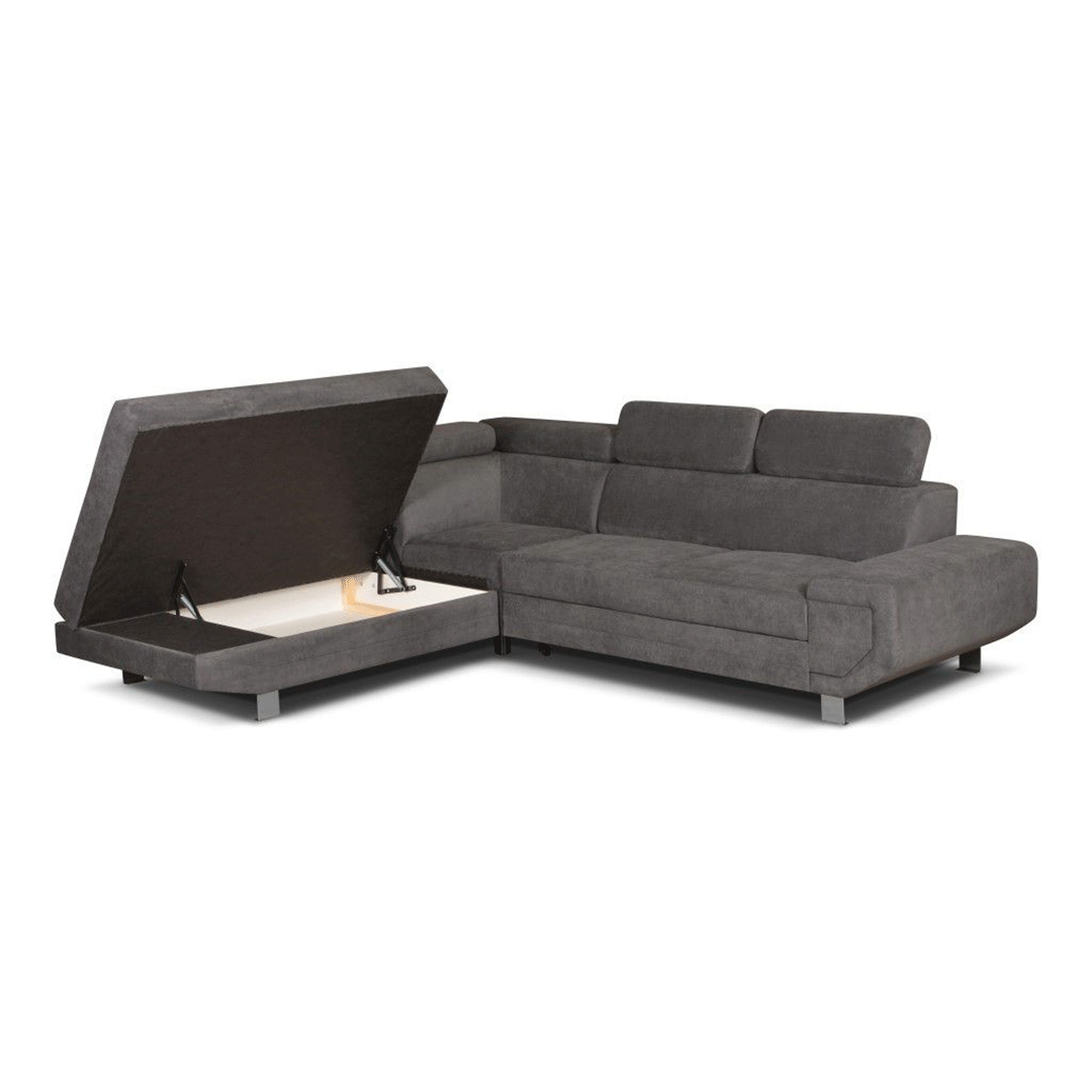 Arctic Large Corner Sofa Bed