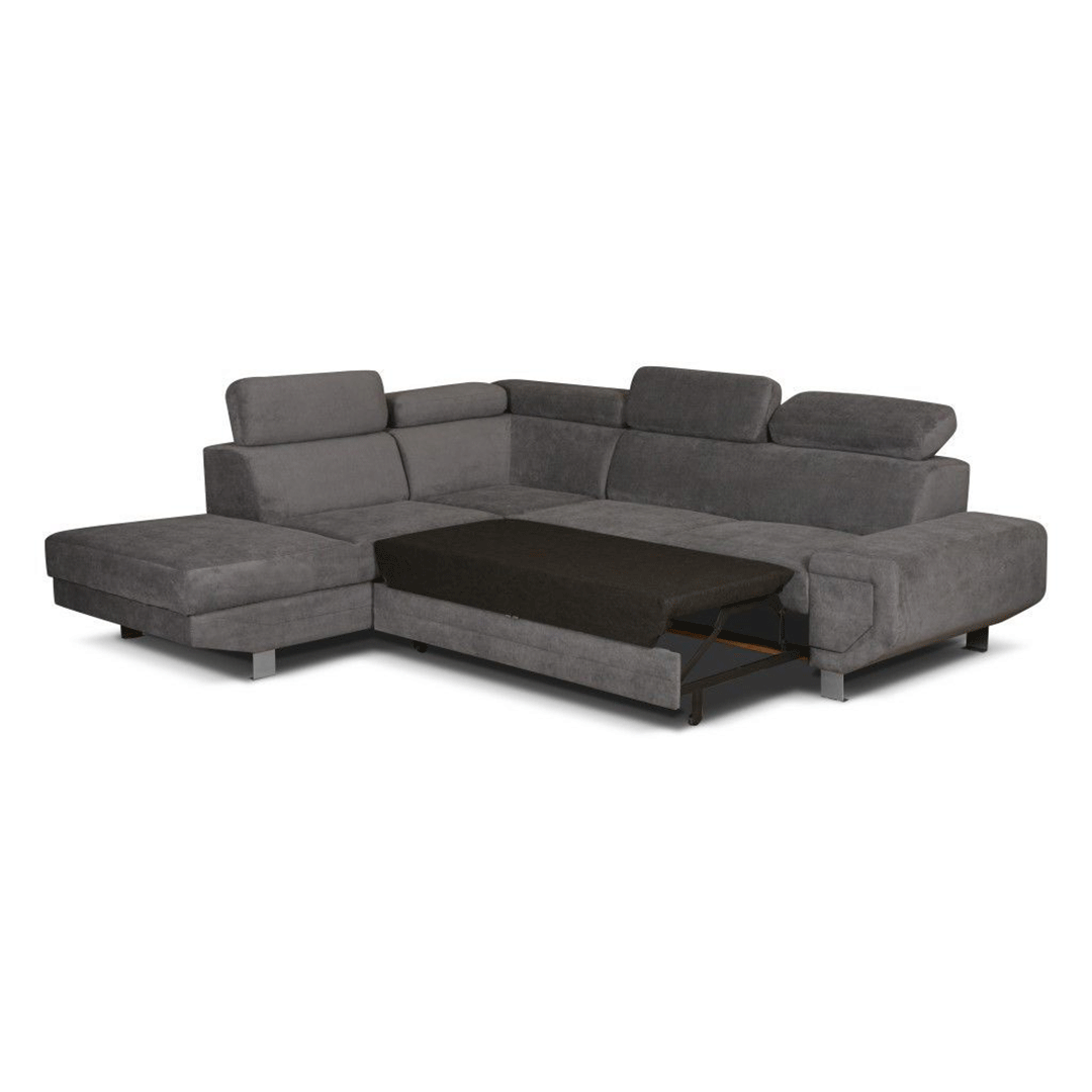 Arctic Large Corner Sofa Bed
