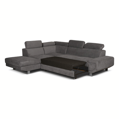Arctic Large Corner Sofa Bed