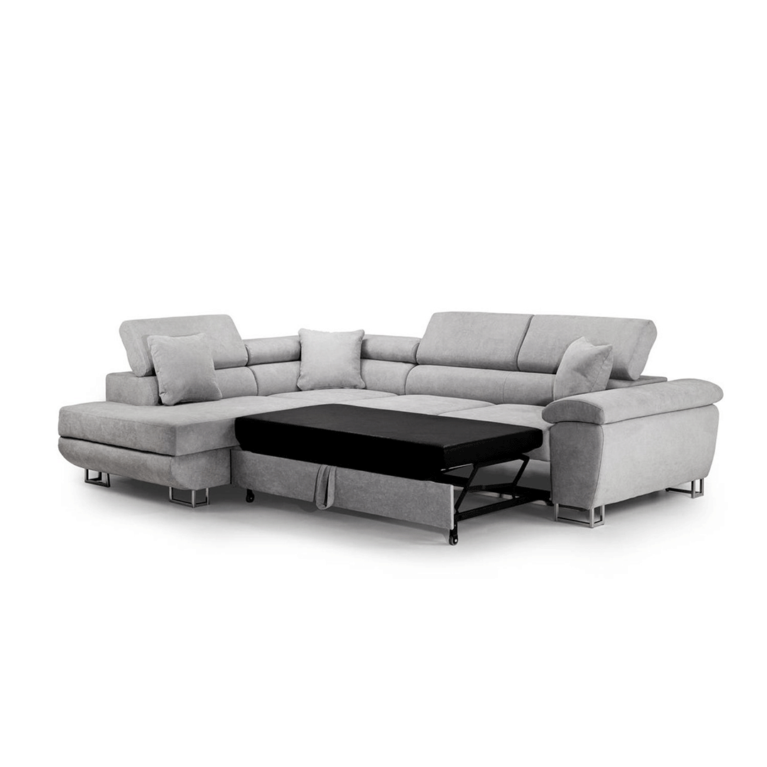 Anton Sofa bed Corner Sofa Bed With Storage Box