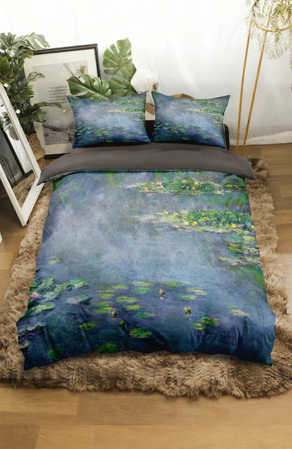 Claude Monet ‘Water Lily’ Single Duvet Cover Set