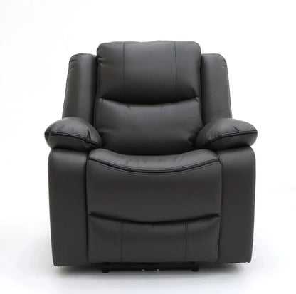 Harald Electric Recliner  Faux Leather Armchair with USB-C Charging