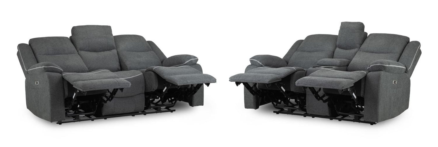Harald  Electric Recliner Sofa Set: Luxurious 3+2 Seater for Ultimate Comfort