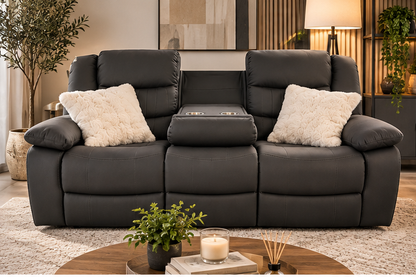 Leon Electric Recliner Sofa 3 & 2-Seater Sofa Collection