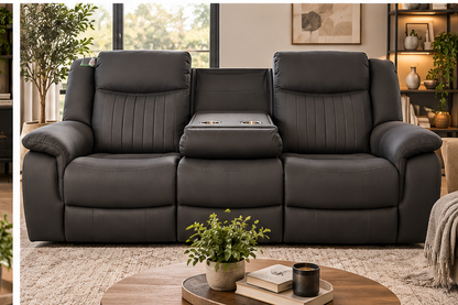Leon Electric Recliner Sofa 3 & 2-Seater Sofa Collection