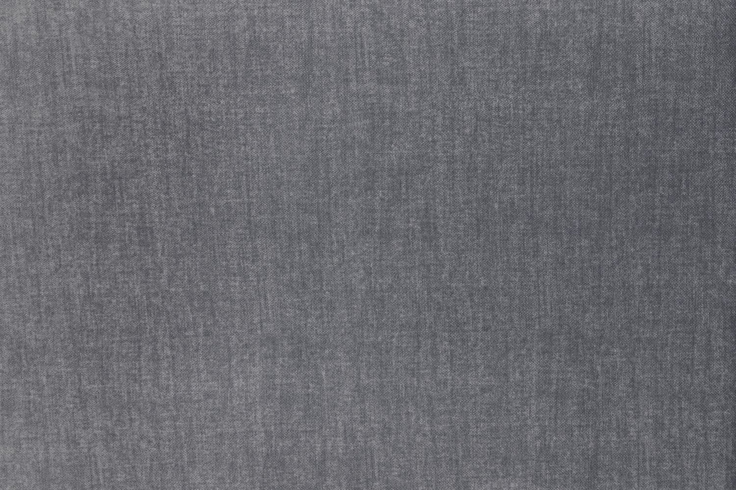 Stylish Grey Universal Corner Sofa: Foam-Filled, Removable Covers, Soft Polyester Fabric