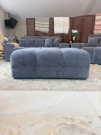 Jacob Ribbed Footstool